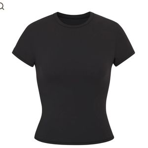 Skims black tshirt soft 2x